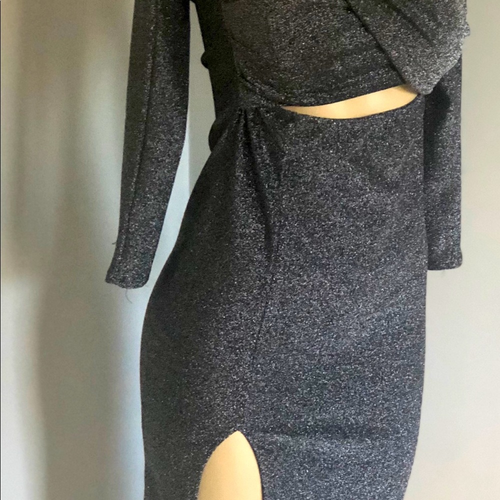 Silver dress